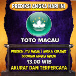 Prediksi Macau 13.00 WIB Rabu 6 Maret 2024. Prediksi Macau jitu merupakan salah satu metode/cara untuk mendapatkan bocoran angka hari ini